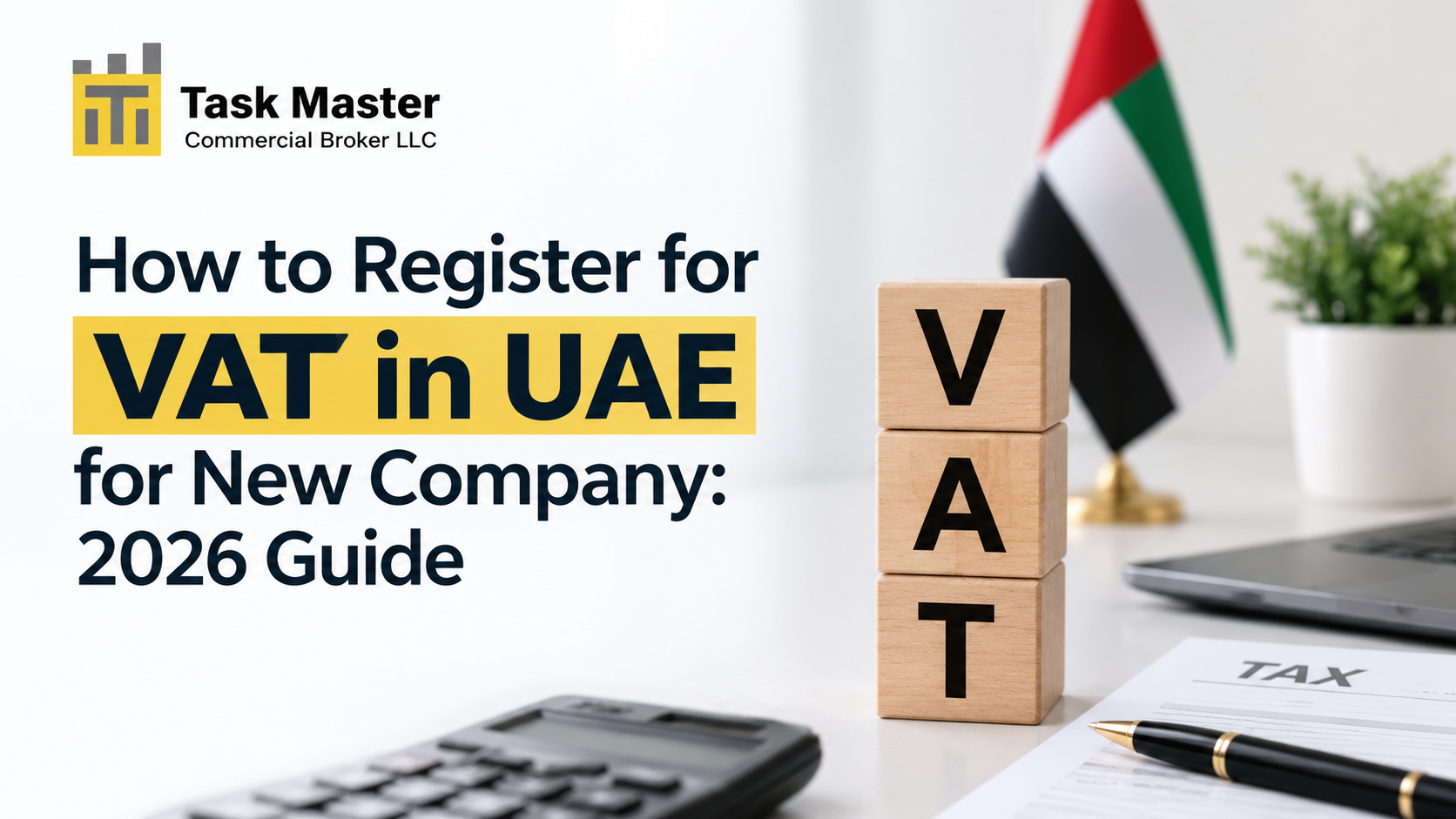 How to Register for VAT in UAE for New Company